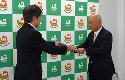 あおもり働き方改革推進企業交付式