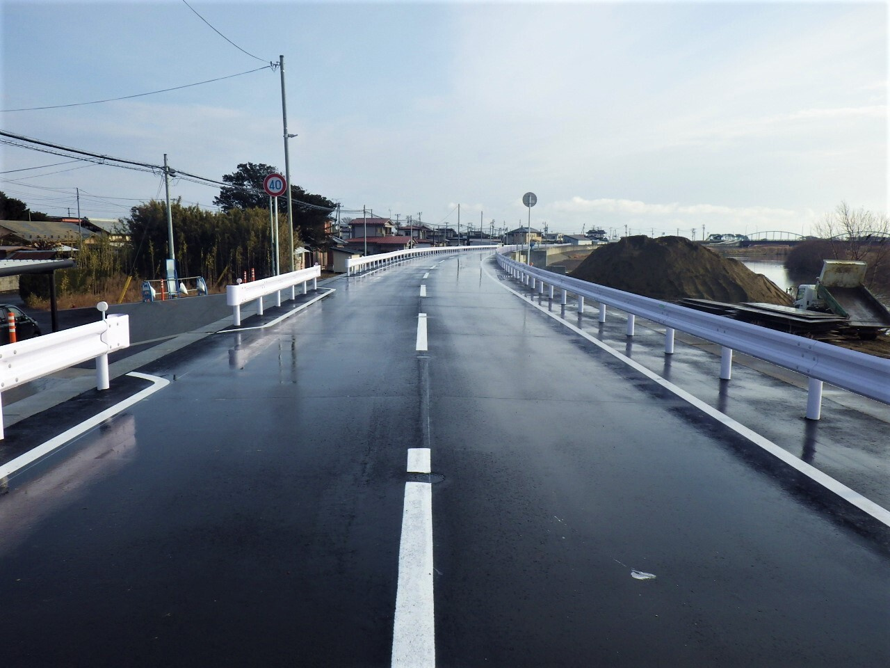 国道102号橋梁補修(惣辺橋)工事