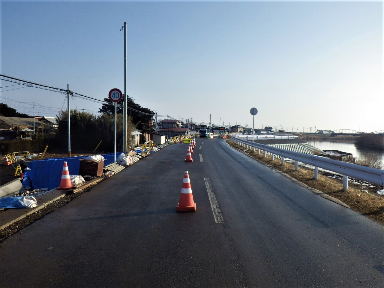 国道102号橋梁補修(惣辺橋)工事