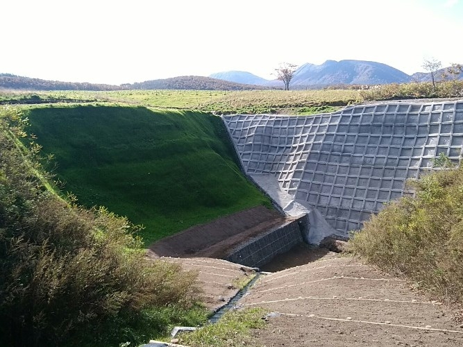 左又沢治山工事