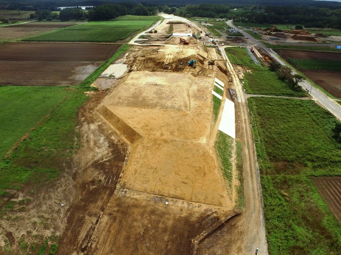 国道279号道路改良工事