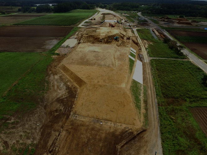 国道279号道路改良工事