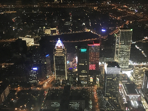台北101展望台 景色