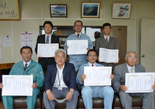 七戸十和田湖線橋梁架替(法量橋)工事 表彰受賞者